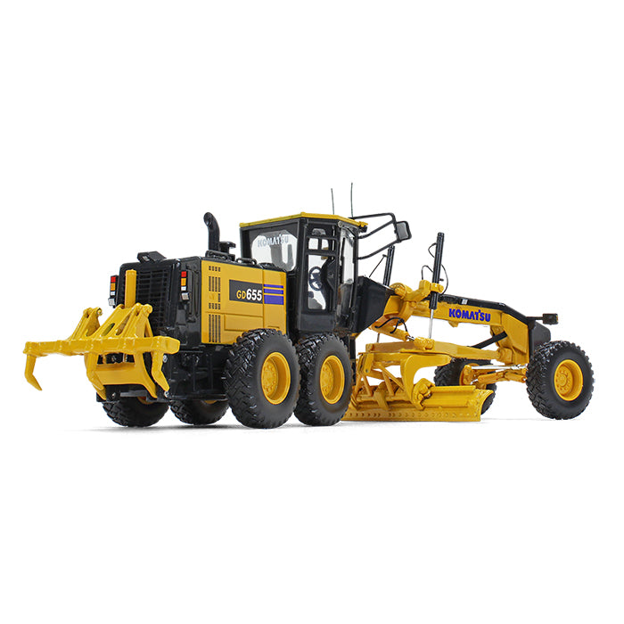 1/50 Komatsu GD655-6 Motor Grader with Ripper by First Gear