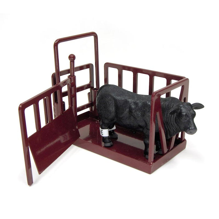 1/16 Little Buster Toys Red Cattle Squeeze Chute