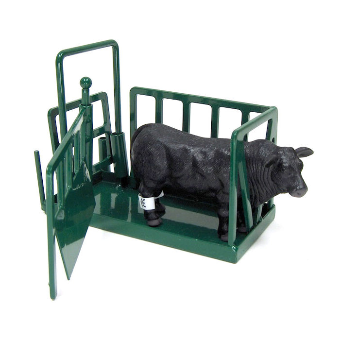 1/16 Little Buster Toys Green Cattle Squeeze Chute