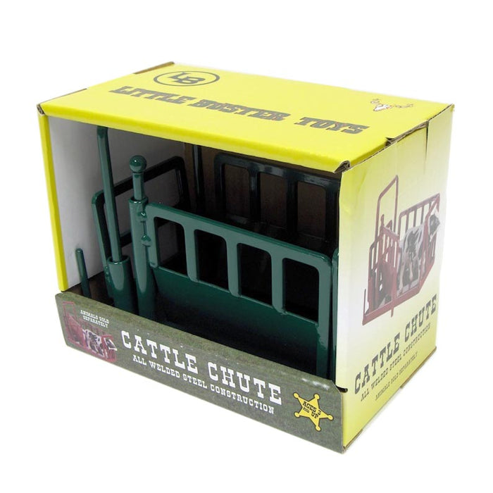 1/16 Little Buster Toys Green Cattle Squeeze Chute