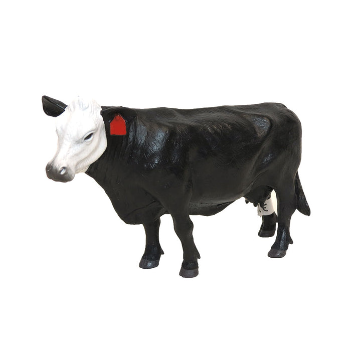 1/16 Little Buster Toys Black Cow with White Face