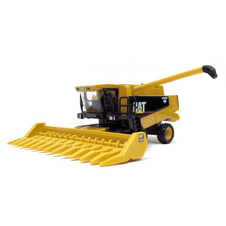 1/64 Caterpillar Lexion 485 Combine with Corn Head & Grain Head by Norscot Group