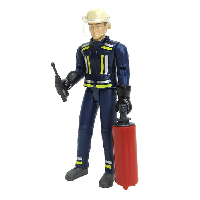 1/16 Fireman with Accessories by Bruder