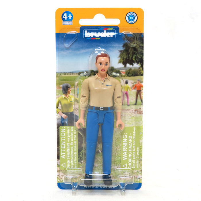 1/16 Bruder Female Figurine with Blue Jeans
