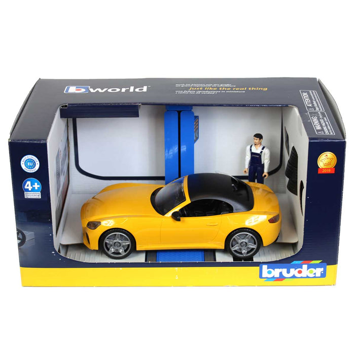 1/16 Roadster Car Workshop by Bruder