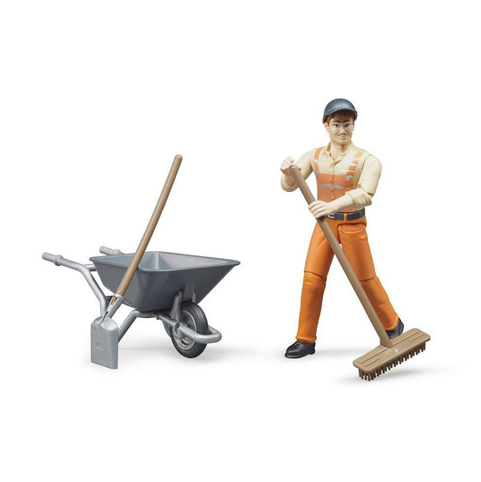 1/16 Figure Set Municipal Worker by Bruder