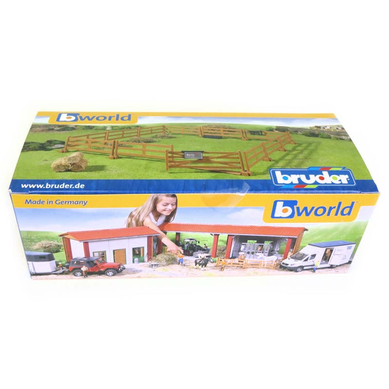 1/16 Bruder Brown Pasture Fence for Horses