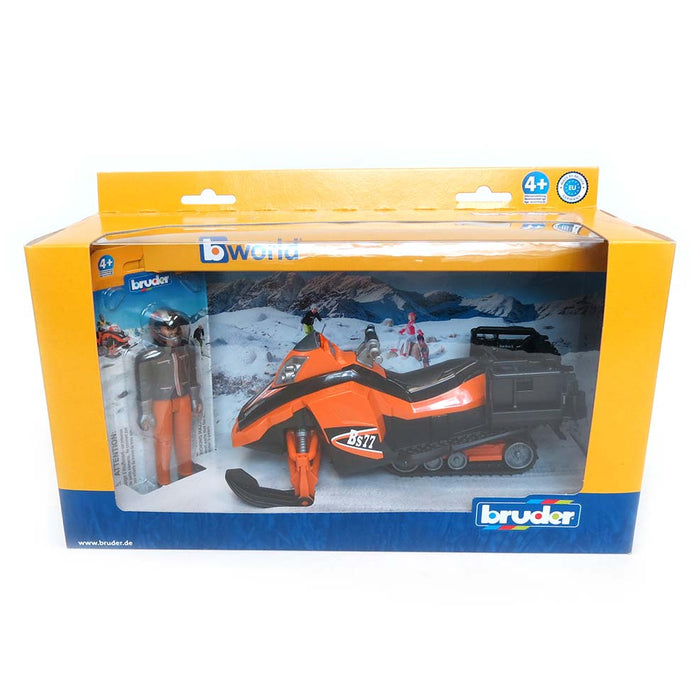 1/16 Snowmobile with Driver and Accessories by Bruder