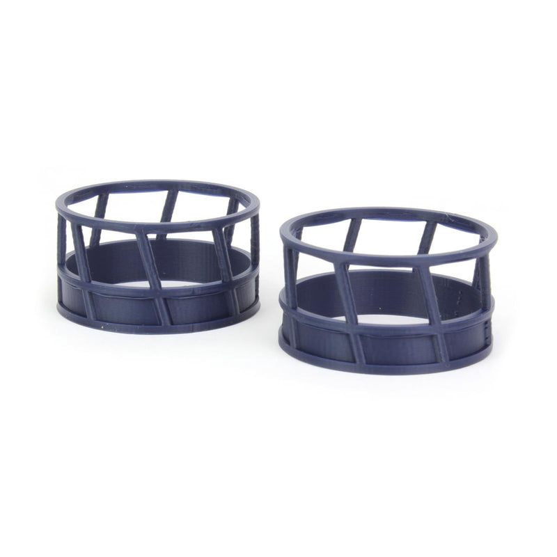 1/64 Blue Hay Feeder, 2 Pack, 3D Printed