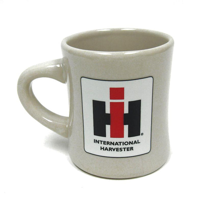 IH Logo White Stoneware 8oz Diner Mug