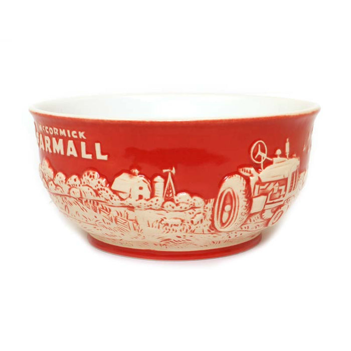 IH Farmall & Case IH Double Side Small Raised-Relief Stoneware Bowl