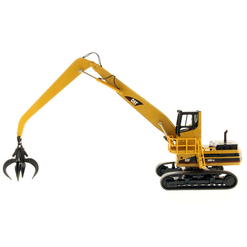 1/50 Caterpillar 345B Series II Material Handler with Work Tools