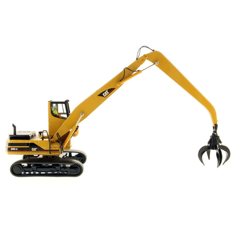 1/50 Caterpillar 345B Series II Material Handler with Work Tools