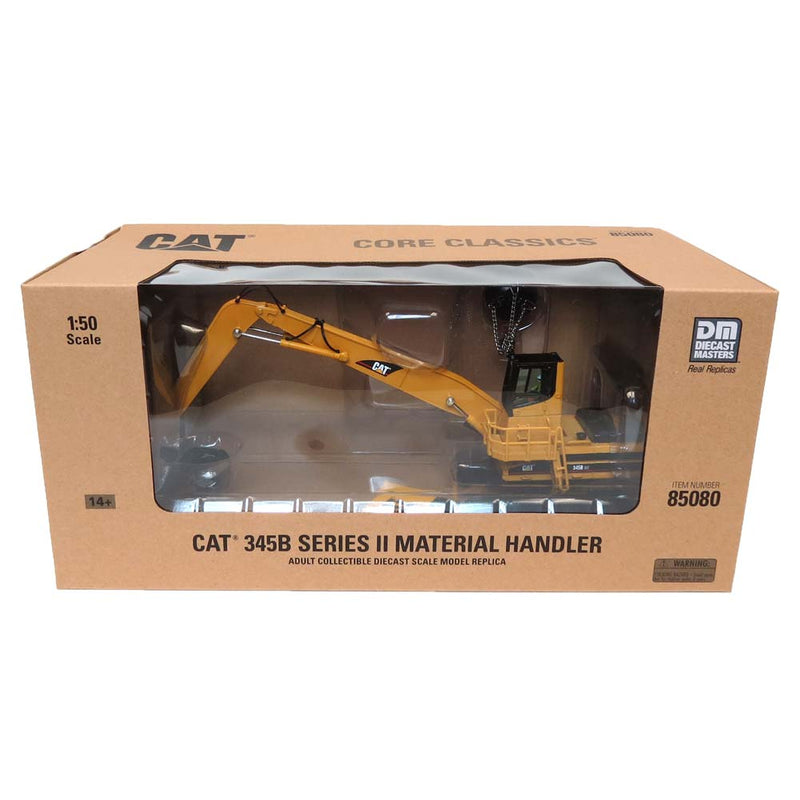 1/50 Caterpillar 345B Series II Material Handler with Work Tools