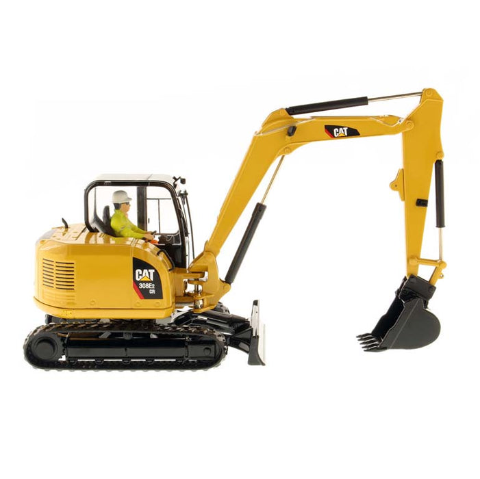 1/32 Caterpillar 308E2 CR SB Mini Hydraulic Excavator with Tools