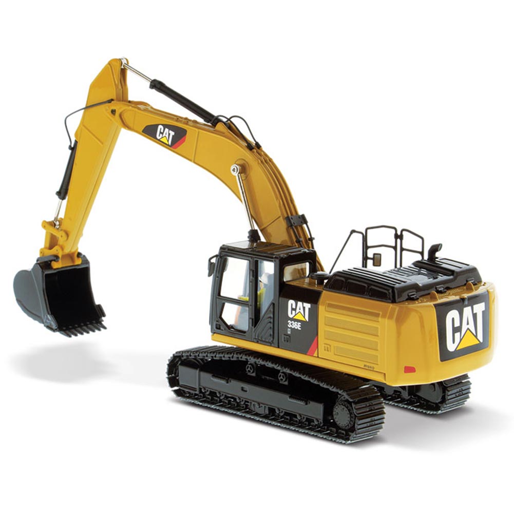 CAT 336E ミニカー 1/50 Caterpillar 336E H Hybrid Hydraulic Excavator, Diecast