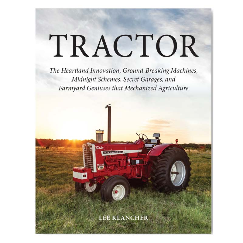 Limited Edition Red Cover Tractor Book by Lee Klancher