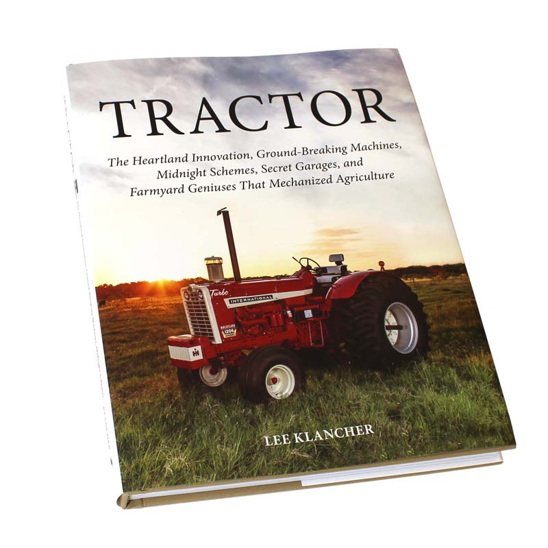 Limited Edition Red Cover Tractor Book by Lee Klancher