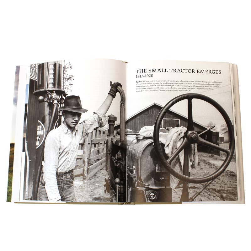 Limited Edition Red Cover Tractor Book by Lee Klancher