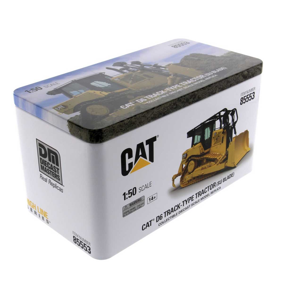 1/50 CAT D6 Track-Type Tractor with SU Blade, Diecast Masters High