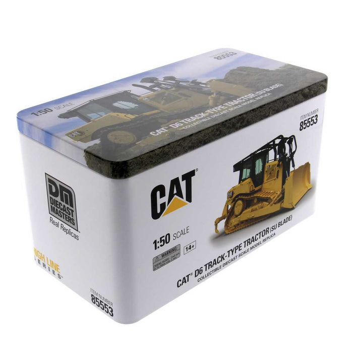 1/50 High Detail CAT D6 Track-Type Tractor w/ SU Blade