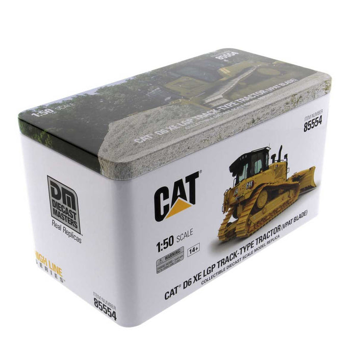 1/50 High Detail CAT D6 XE LGP Track-Type Tractor with VPAT Blade
