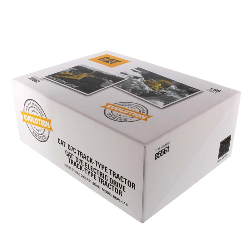 1/50 Evolution Series High Detail CAT D7E & D7C Track-Type Tractor Two Piece Set