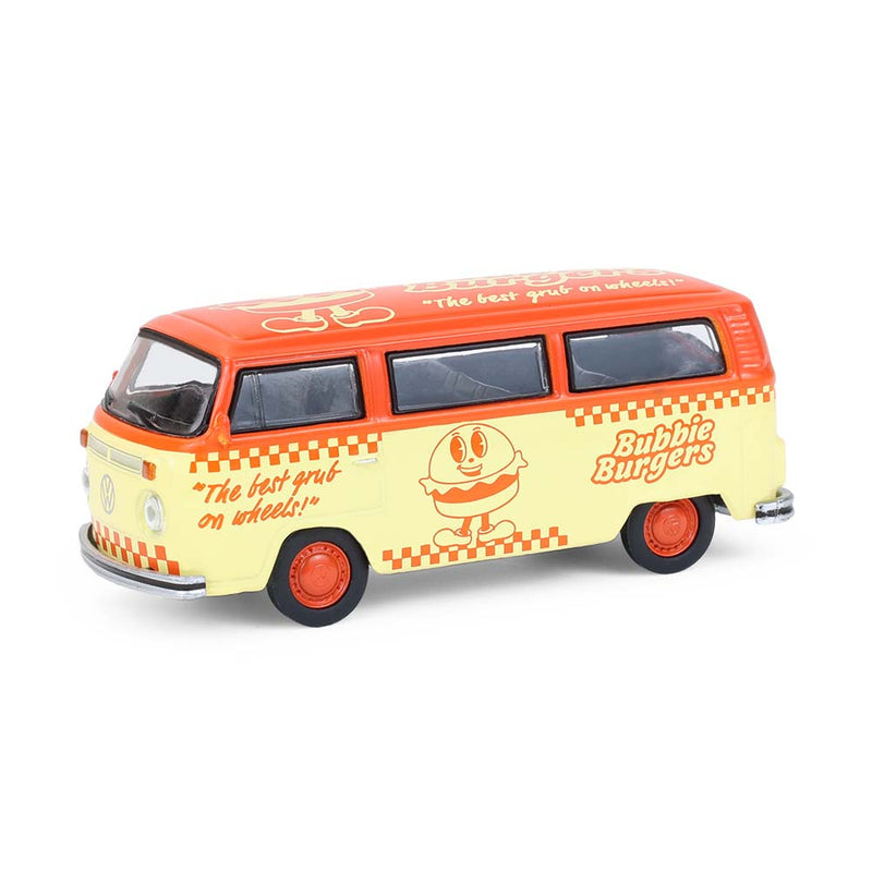 1/64 1975 Volkswagen Type 2 (T2B) Food Truck, Blue Collar Collection Series 14