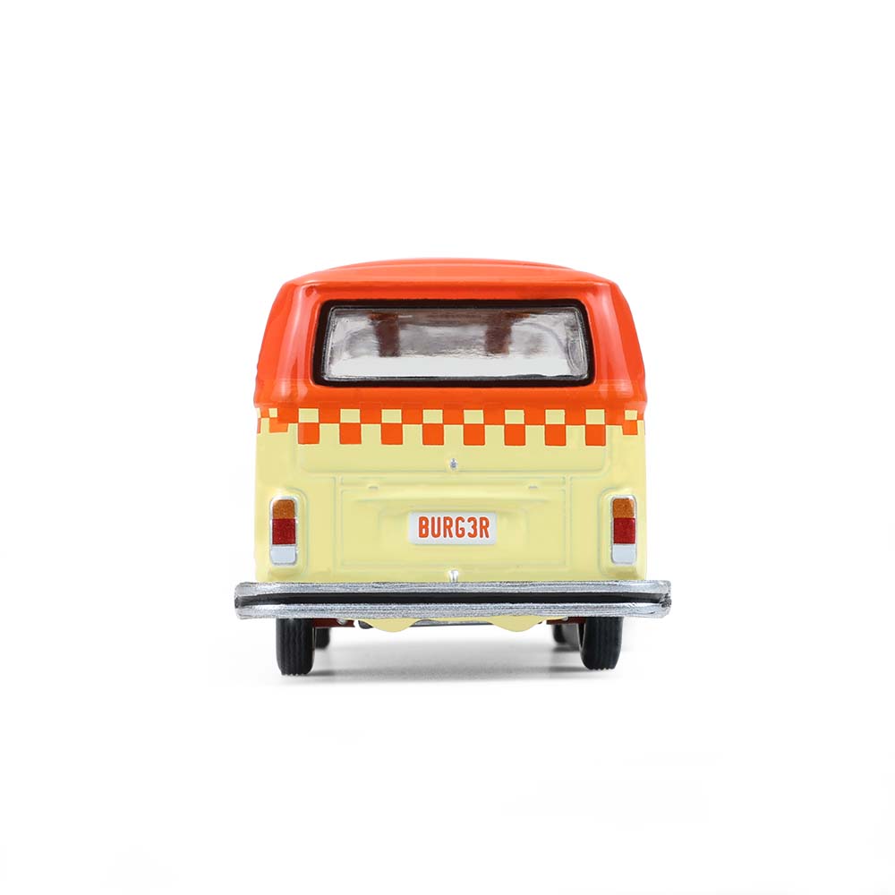 1/64 1975 Volkswagen Type 2 (T2B) Food Truck, Blue Collar
