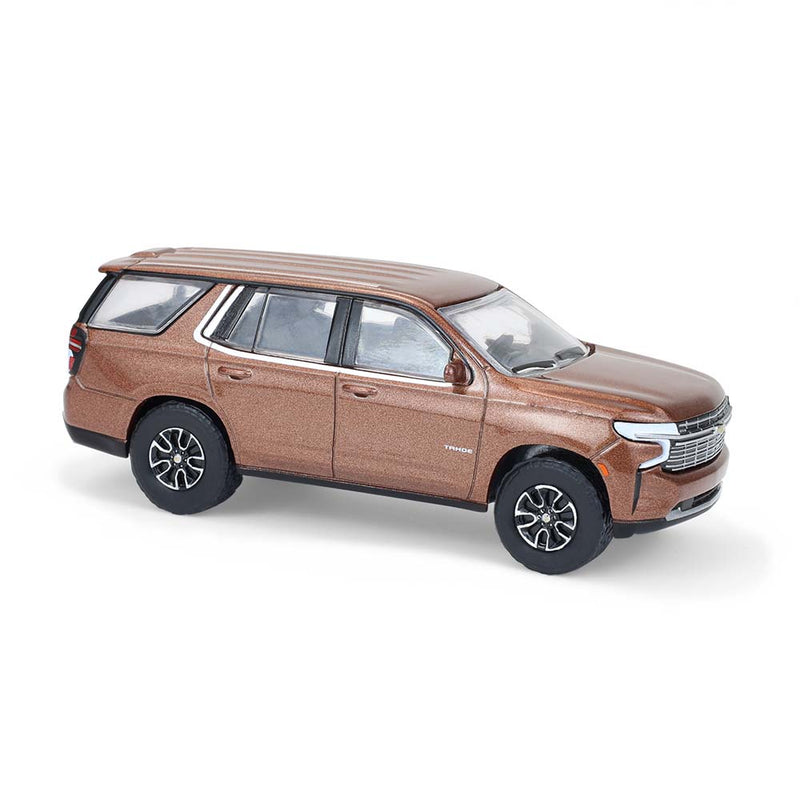 1/64 2022 Chevrolet Tahoe, Auburn Metallic, Blue Collar Collection Series 14
