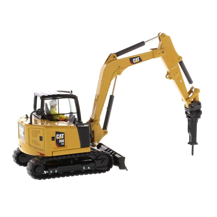 1/50 High Detail CAT 308 CR Mini Hydraulic Excavator