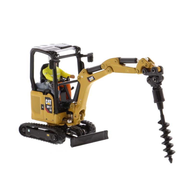 1/50 High Detail CAT 301.7 CR Mini Hydraulic Excavator