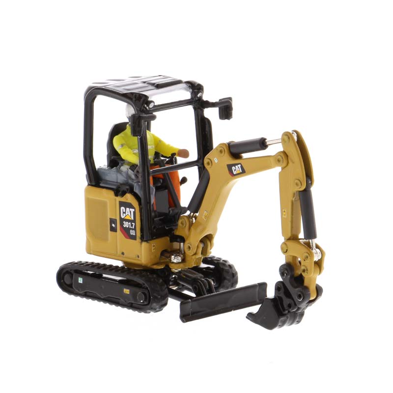 1/50 High Detail CAT 301.7 CR Mini Hydraulic Excavator