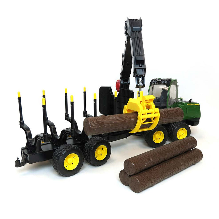 1/16 John Deere 1210E Log Forwarder with Logs by Bruder