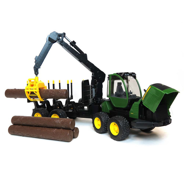 1/16 John Deere 1210E Log Forwarder with Logs by Bruder