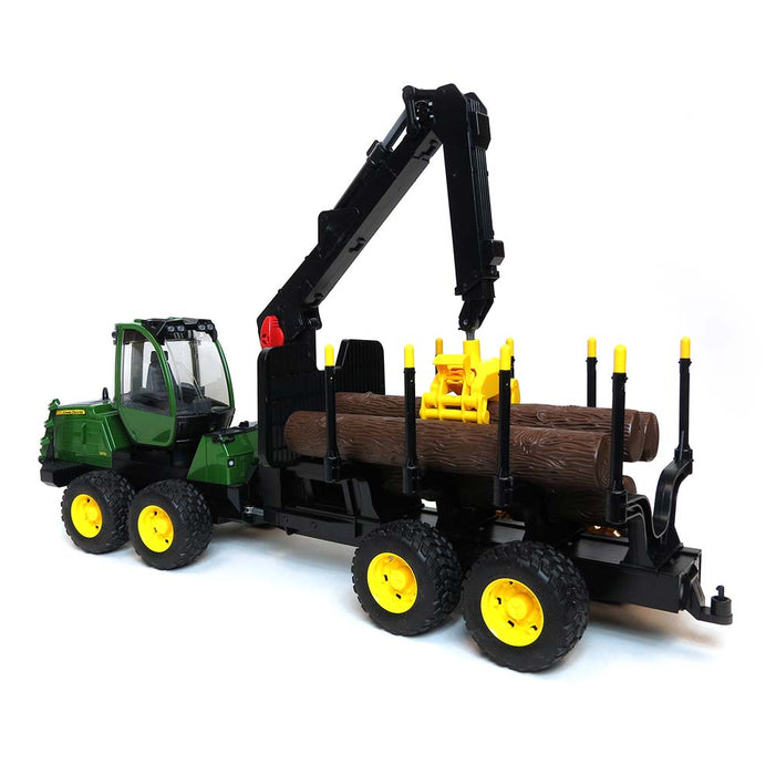 1/16 John Deere 1210E Log Forwarder with Logs by Bruder