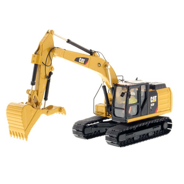 1/50 Caterpillar 323F L Hydraulic Excavator with Thumb