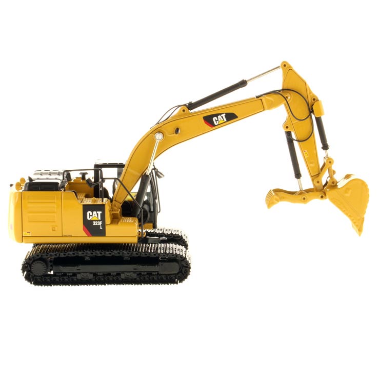 キャタピラー建機　CAT 323FL 1/50 1/50 Caterpillar 323F L Hydraulic Excavator with Thumb — Outback Toys