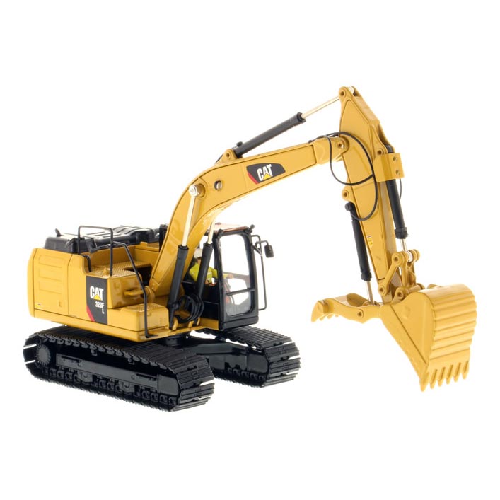 1/50 Caterpillar 323F L Hydraulic Excavator with Thumb — Outback Toys