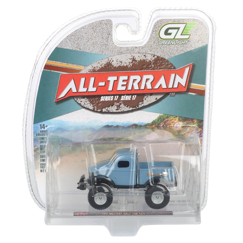 1/64 1941 Military Half Ton 4x4, Slate Blue, All-Terrain Series 17