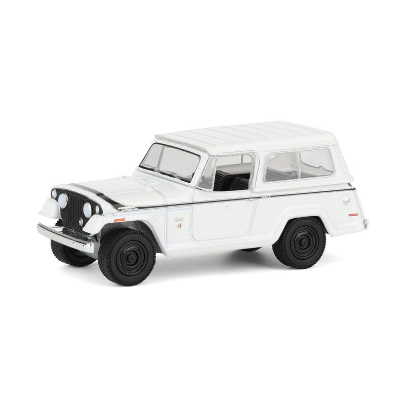1/64 1971 Jeep Jeepster Commando, White, All-Terrain Series 17