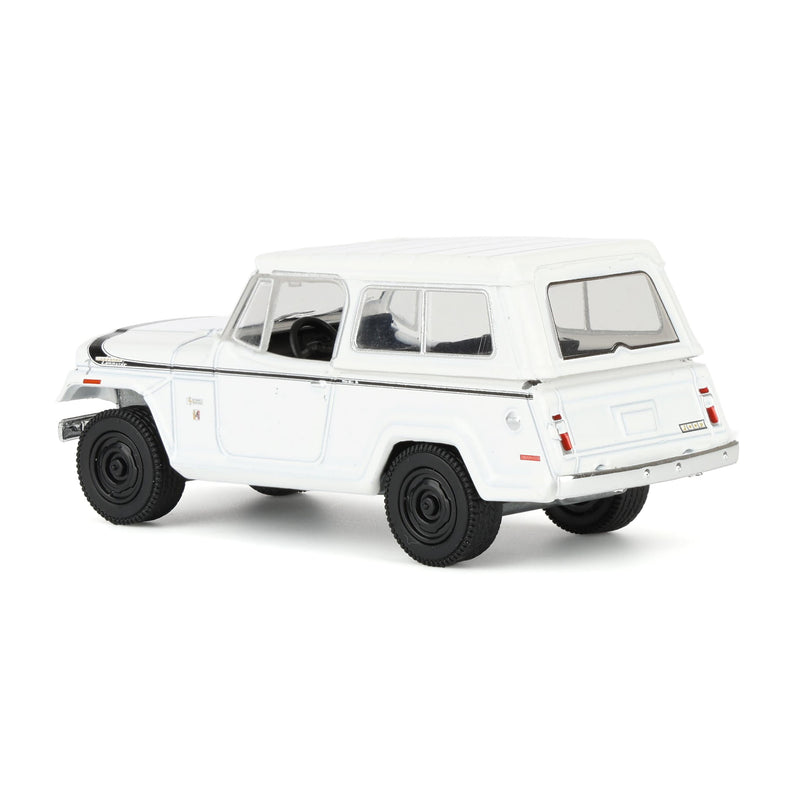 1/64 1971 Jeep Jeepster Commando, White, All-Terrain Series 17