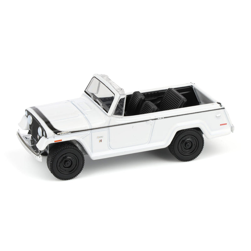 1/64 1971 Jeep Jeepster Commando, White, All-Terrain Series 17