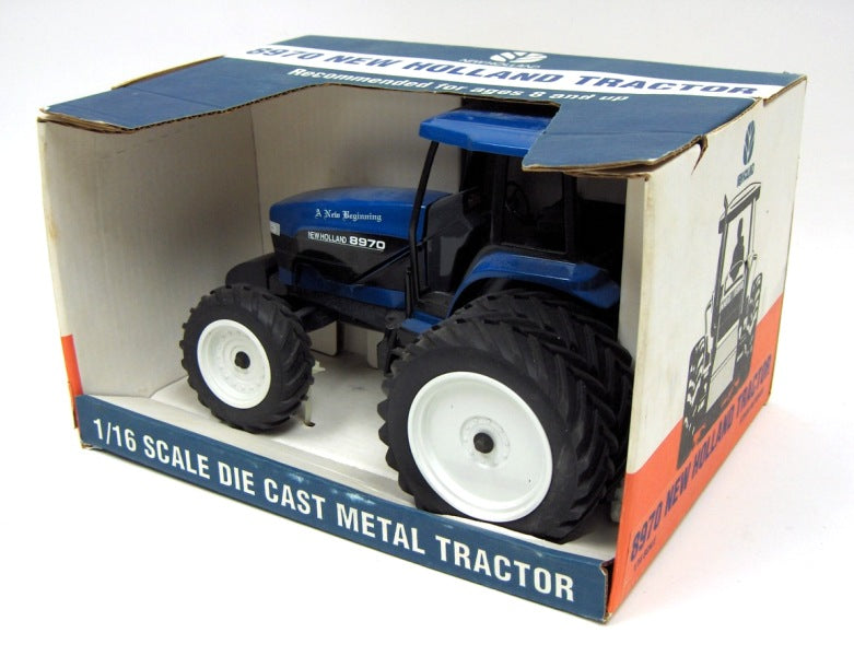 1/16 New Holland 8970 Tractor with Rear Duals & MFD by SpecCast, 1996 New Beginning Special Edition
