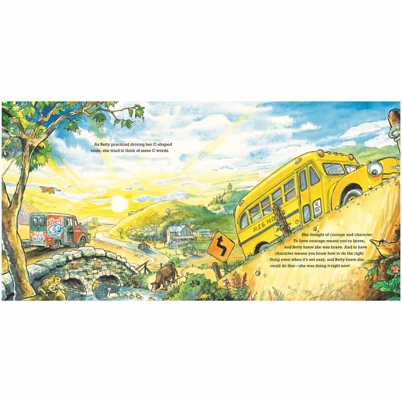 Tractor Mac "School Day" Jacketed Hardcover Book by Billy Steers