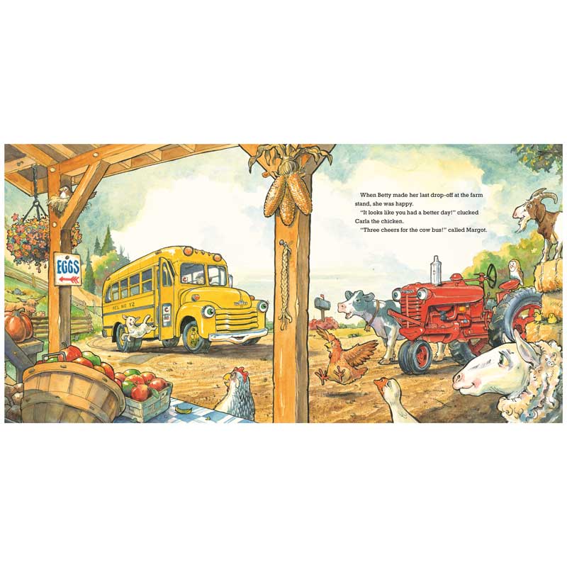 Tractor Mac "School Day" Jacketed Hardcover Book by Billy Steers