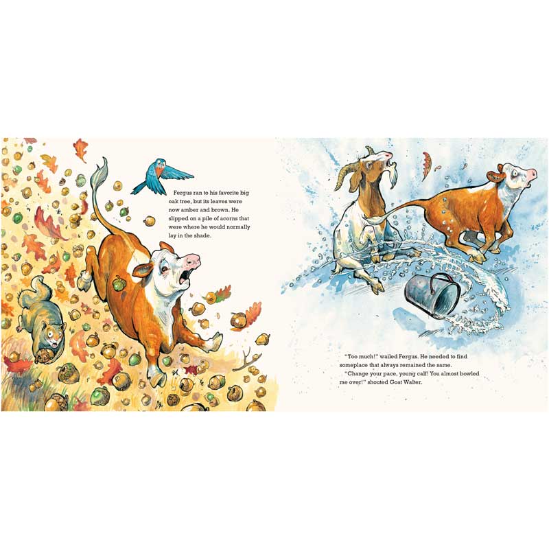 Tractor Mac "Autumn Is Here" Hardcover Book by Billy Steers