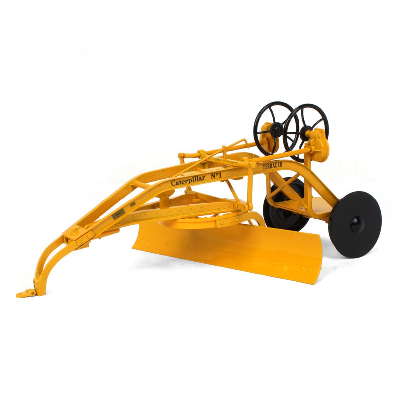 1/16 High Detail Caterpillar No. 1 Terracer Pull Grader, Black Wheeled Version by SpecCast