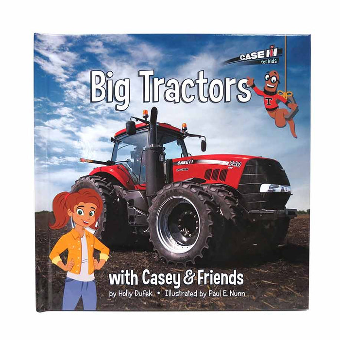 Big Tractors with Casey & Friends Hardcover Book
