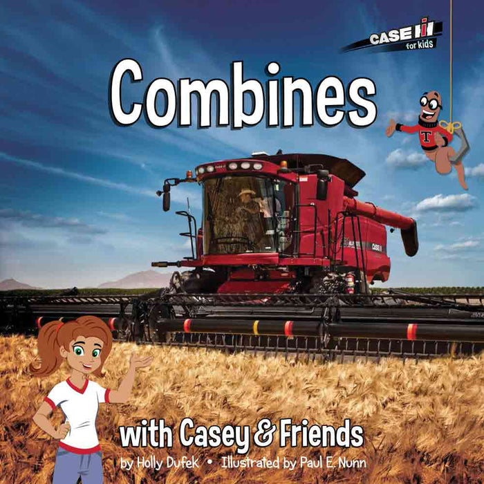 Combines with Casey & Friends Case IH Kids Book